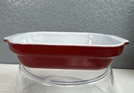 Emile Henry France #9609 Rectangular Baker Baking Dish 5X7 Red Stoneware. Fixed Price $17.46.