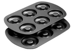 Tiawudi Non-stick 6-CAVITY Donut Baking Pans, Makes Standard, Black. Fixed Price $10.99.