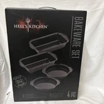 Hells Kitchen 4PC Bakeware Set Oven Safe 450 Degrees. Fixed Price $16.50.