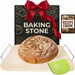 Baking Stone For Bread - 15 Inch Oven With Handles Dough.... Fixed Price $52.00.