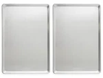 Nordic Ware Full Sheet Pan 26 X 18 Aluminum 2-PACK Commercial. Fixed Price $89.99.