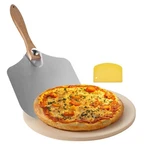 Vevor Pizza Stone, 15 Round 0.67 Large Cordierite Baking-ston. Fixed Price $53.62.