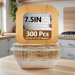 Maxtbee 7.5 Inch Air Fryer Disposable, 300PCS Paper Liners, .... Fixed Price $31.65.