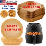 Air Fryer Disposable Paper (100PCS-6.3 Inch) Non-stick Liners. Fixed Price $8.99.