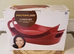 Rachael Ray Bubble And Brown Oven Ovals Stoneware Red 2-PIECE (1.25 Qt 2.25. Fixed Price $36.00.