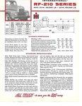 Truck Data Sheet Ih International RF-210 Series Brochure (T4170). Fixed Price $10.84.