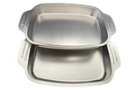 New Lot Of 2 Rectangular Baking/roasting Pans - Cooking, Kitchen, Baker, Chef. Fixed Price $25.00.