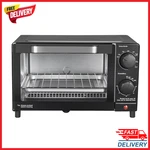 Mainstays 4 Slice Toaster Oven Countertop 3 Settings Baking Rack Pan Black. Fixed Price $28.68.