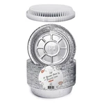 Fig & Leaf (45 Pack) Premium 9-INCH Round Foil Pans Plastic Dome Lid. Fixed Price $25.99.