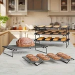 4-PIECE Foldable Cooling Stackable Baking & Kitchen Wire. Fixed Price $27.99.
