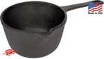 Jim Beam JB0204 Cast Iron Basting Pot 1.15 Qt Black Pre-seasoned Heavy Duty. Fixed Price $27.99.