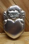 Vintage 2000, Wilton Cupid Valentine Cake Pan #2105-173. Fixed Price $8.99.