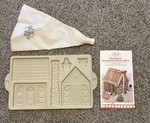 Pampered Chef Gingerbread House Mold Stoneware Family Heritage Baking Usa. Fixed Price $24.87.