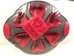 Heart Baking Sheet With Cupcake Silicone Molds & Cookie Love Stamp Bradshaw New. Fixed Price $21.29.