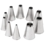 870 French Star Pastry Tips Set (860-869). Fixed Price $28.09.