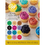 Wilton Edible Gel Food Coloring Set For Cake Decorating & Baking Variety Pack. Fixed Price $24.72.