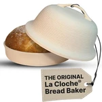 Sassafras Superstone Stoneware Cloche Bread Baker, Unglazed, Baking .... Fixed Price $105.54.