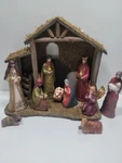 Nativity Scene 12 Piece With Box Celebrate Brand. Fixed Price $18.63.