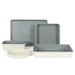 Kitchen Essential Carbon Steel Baking Pans Bakeware Set W/premium Pfoa, Pfas, Pt. Fixed Price $68.93.