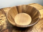 Woodard & Charles Acacia Individual Salad Bowl 7 Serving Thailand. Fixed Price $19.99.