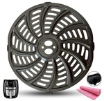 Heisenlin 6QT Air Fryer Replacement Crisper Tray For 9.39*9.09IN, Black. Fixed Price $22.69.