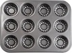 Mini Bndt Cake Pan, Nonstick Brownie Bowl 12-CAVITY Fluted Small Round. Fixed Price $22.48.