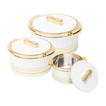Pinnacle Insulated Casserole Dish With Lid Pc Set 3.7/2.6/1.5 Qt. Hot Pot F.... Fixed Price $117.87.