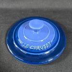 Le Creuset Mini 4" Round Cocotte Replacement Lid For 8 Oz Stoneware Crock Blue. Fixed Price $24.61.