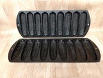 Pair (2) Lodge Cast Iron Stick Pan Ear Cob 927C2 Usa. Fixed Price $39.99.