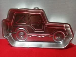 Vtg 1984 Wilton Trail Rider Jeep Wrangler Cake Baking Pan 502-4050 Off Road Rare. Fixed Price $29.99.