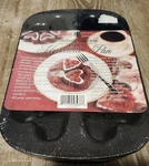 Nordic Ware. New! Platinum Series Heartlette Pan Cske Brownie Muffins. Fixed Price $15.99.
