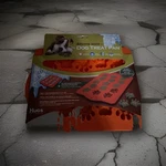 Hugs Pet Products Silicone Baking Pan, Paw Print, Orange. Fixed Price $12.00.