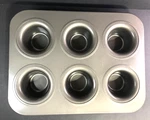 Wilton 6-CUP King-size Muffin Cake Pan Non-stick. Fixed Price $9.99.