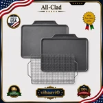 All-clad Nonstick Baking Sheet 3PC Professional Bakeware Cookie Pan Set-new. Fixed Price $79.99.