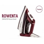 Rowenta DW5270 Focus Excel Steam Iron Made Germany Tested Working. Fixed Price $89.99.