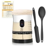 Starter Jar 50OZ Large Capacity Kit Coco Bird 1 Black Sourdough Flavorful Bread. Fixed Price $46.99.