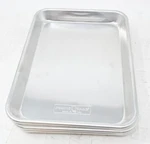 Nordic Ware Naturals Aluminum 1/6 Sheet Pan, 4-PACK (8.2 X 11.4 1.1 ). Fixed Price $29.95.