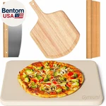 4 Pcs Rectangle Pizza Stone Set, 15" Large For Oven And Grill With. Fixed Price $61.21.