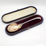 Aesthetic Beaded Berry Spoon Coin Silver Mono Cac To Cep. Fixed Price $525.00.