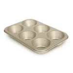 Glad Jumbo Cup Nonstick Muffin Pan Large Baking 460 Heat Resis.... Fixed Price $16.49.