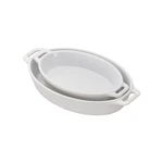 Staub Ceramic 2-PC Oval Baking Dish Set White 2-PIECE. Fixed Price $87.04.