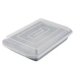 Farberware Nonstick Baking Pan With Lid Cake Bakeware Kitchen Tool. Fixed Price $38.99.