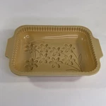 Silikomart Daisy Baking Dish Silicone Pan 11" 9" X1.5". Fixed Price $14.69.