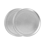 Nordic Ware Naturals 16" Air Crisp Perforated Aluminum Pizza Pan, Set Of 2. Fixed Price $42.89.