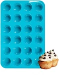 Silicone Mini Muffin Pan, Farm/table/chef Non-stick Cupcake 24 Cups. Fixed Price $10.99.