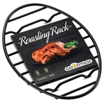 Black, Oval Oven Roasting Rack With Integrated Feet Ideal For Coo... Fast Ship. Fixed Price $27.99.