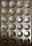 Chicago Metallic Cupcake #6520 -24 Lot Of 8 Pans Used Barely. Fixed Price $329.00.