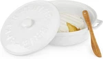 Twine Ceramic Brie Baker With Acacia Wood Spreader, Baking Dish White. Fixed Price $39.39.