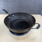 Cooking With Calphalon 12" Pan, 1612, Kitchen Cookware, No Lid. Fixed Price $16.84.