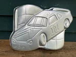 Wilton Race Car No. 11 Cake Baking Pan #2105-1350 Aluminum Sports 1997. Fixed Price $9.75.